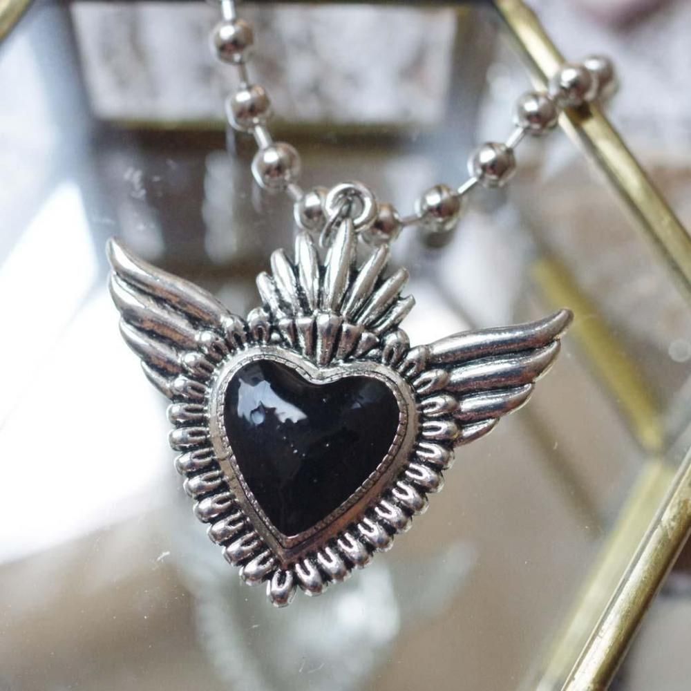 HEART WITH WINGS♡ܡ硼BLACK