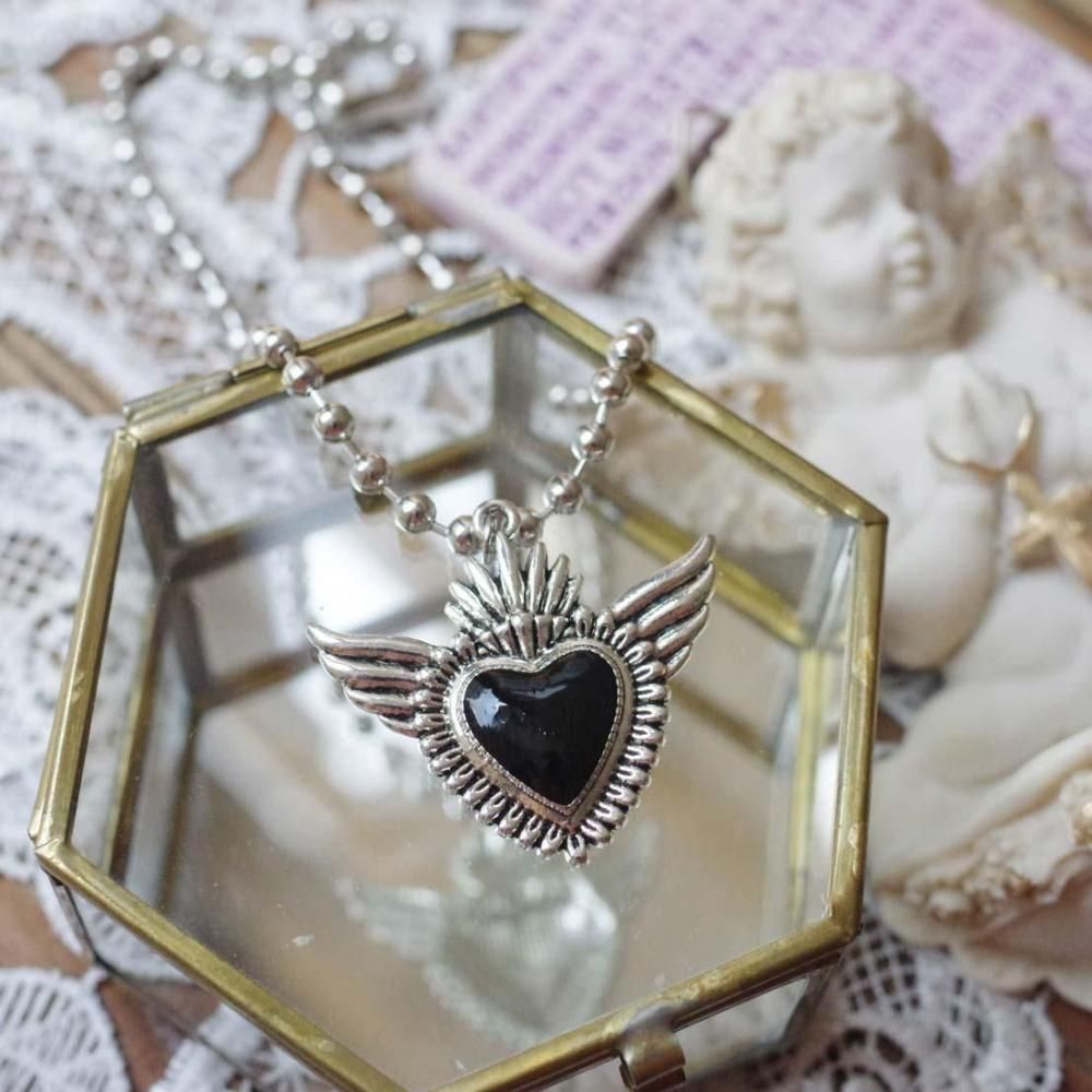 HEART WITH WINGS♡ܡ硼BLACK