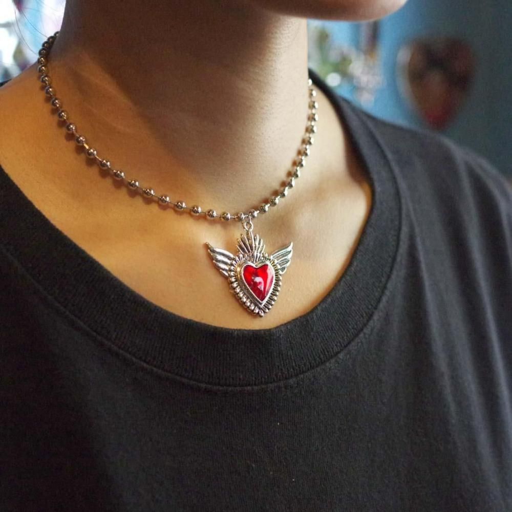 HEART WITH WINGS♡ܡ硼RED