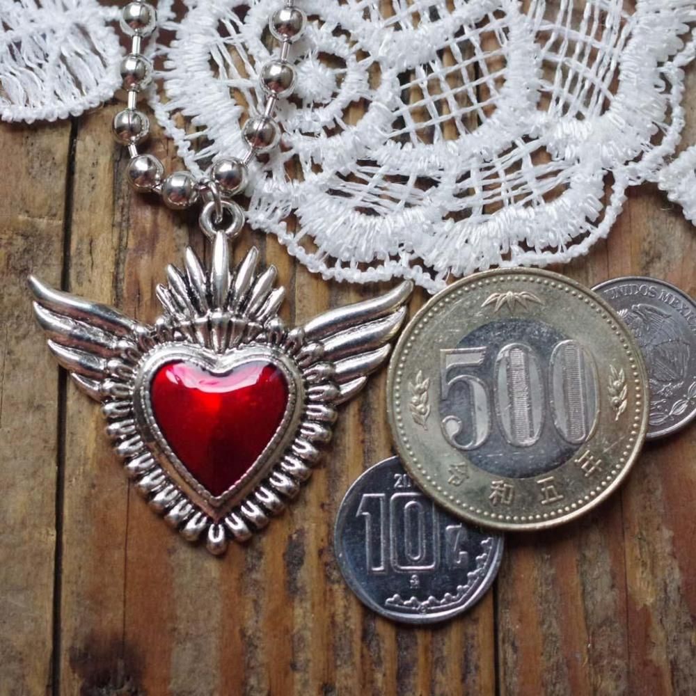 HEART WITH WINGS♡ܡ硼RED