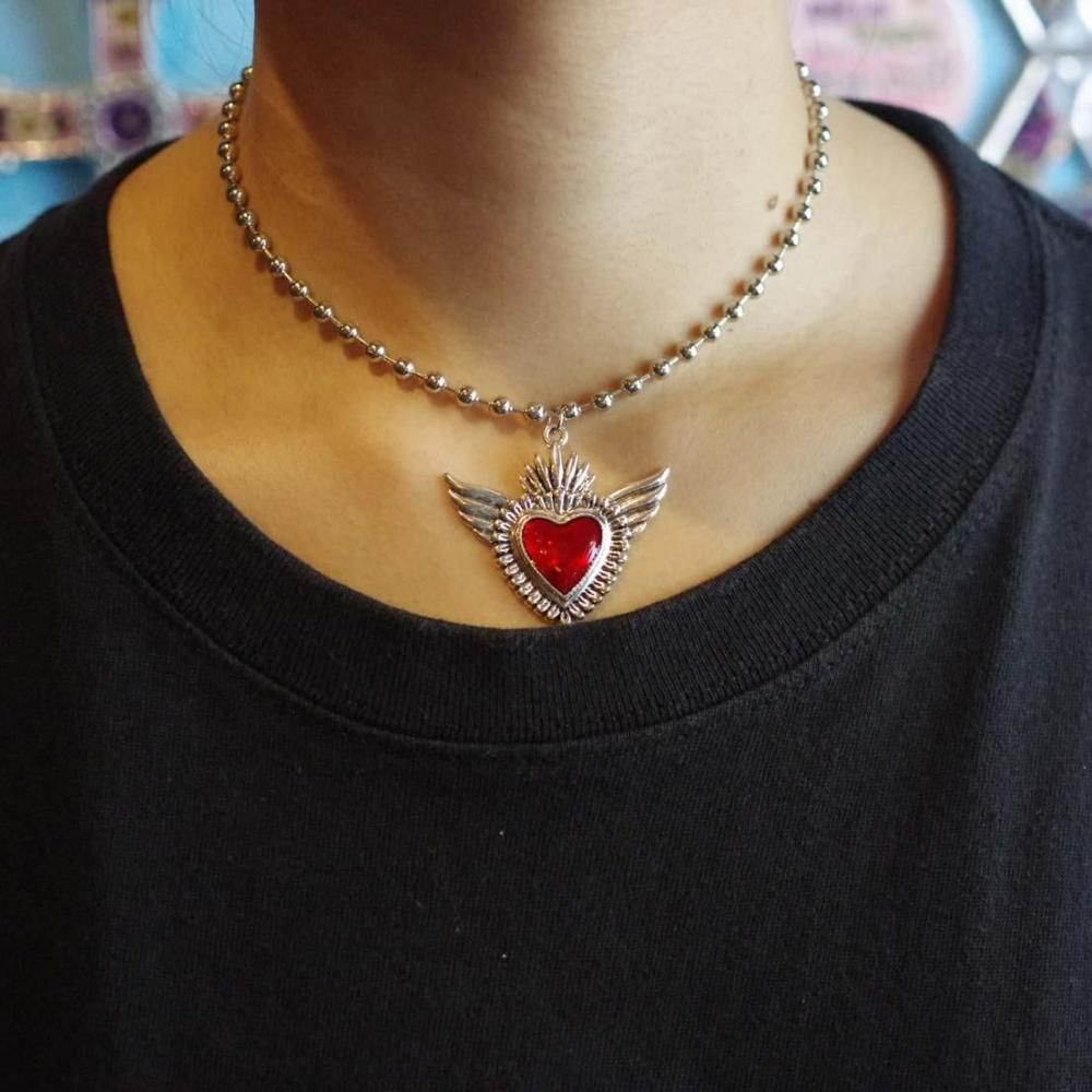 HEART WITH WINGS♡ܡ硼RED