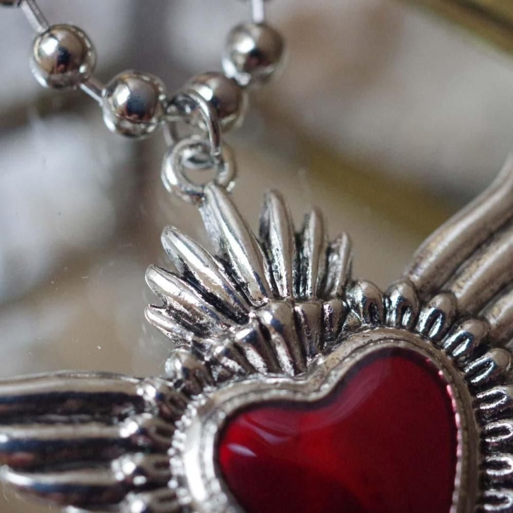 HEART WITH WINGS♡ܡ硼RED