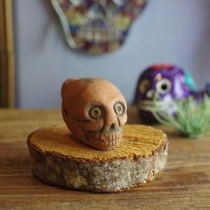 △ スカル・オブジェ - メキシコ雑貨＆アクセサリー PAD 【大阪北堀江