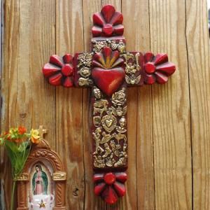 インテリア 剥製 置物 インテリア雑貨 カフェ雑貨 十字架 アート 壁掛け tb3185737_2.jpg