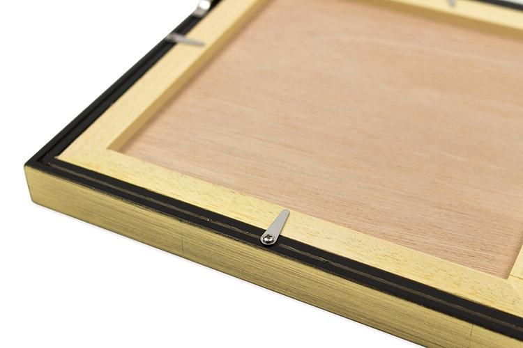 Bumpodo 渋めゴールド装飾額縁 大きめ 楽天市場】横長額縁 シャドウ 800×450mm ゴールド/シルバー 前面