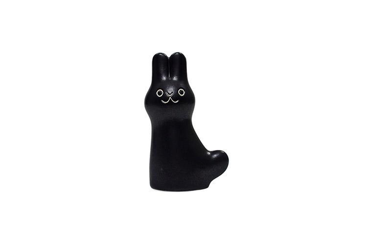 鹿児島睦 花器 En Liten Van Rabbit black - ディベルティーレ 鹿児島睦 花器 En Liten Van Rabbit black - ディベルティーレ