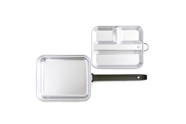 MESS KIT PAN Square Aluminum/メスキットパン スクエア - ディベル