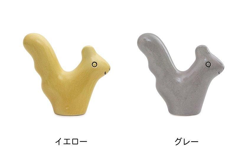 鹿児島睦 花器 En Liten Van Squirrel yellow - ディベルティーレ(Divertire)ファッション・雑貨・インテリア セレクトショップ 鹿児島睦 花器 En Liten Van Squirrel yellow - ディベルティーレ(Divertire)ファッション・雑貨・インテリア セレクトショップ