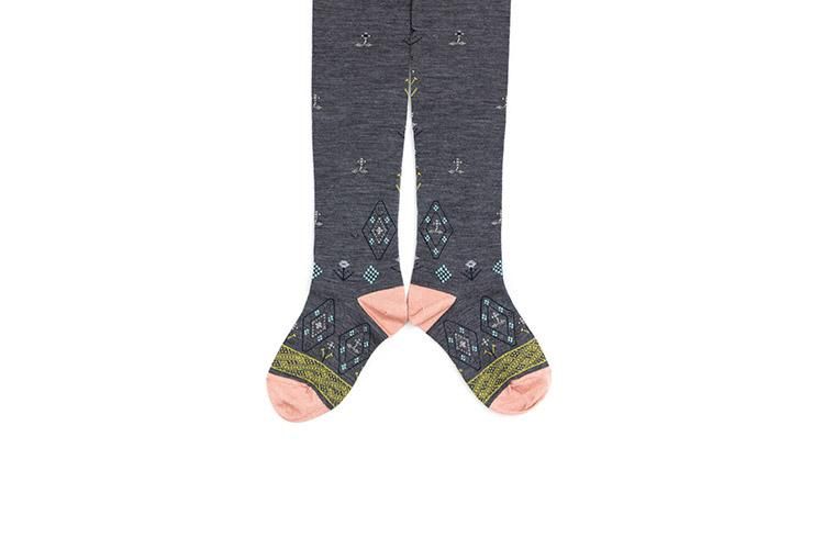 KURI BOTELLA クリボテラ タイツ カモミール オリガミ ウール