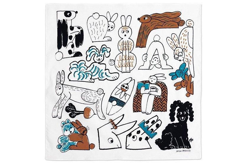 yamyam ハンカチ カラー - ディベルティーレ（Divertire