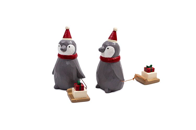 クリスマスオーナメント ペンギン ハンプティダンプティ 長靴をはいた 