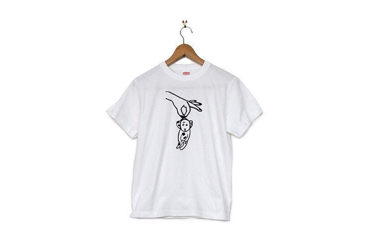 risaucydogタオル2枚　ダルメシアンtシャツ RyuC Tシャツ ダルメシアン 「つままれリュ」 - ディベル