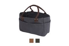 1  MILE  TOTE  BAG  CHARCOAL  GRAY