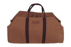 WAX  CANVAS  LOG  BAG  CAMEL