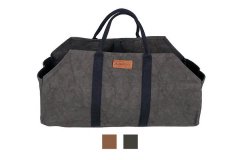 WAX CANVAS LOG BAG