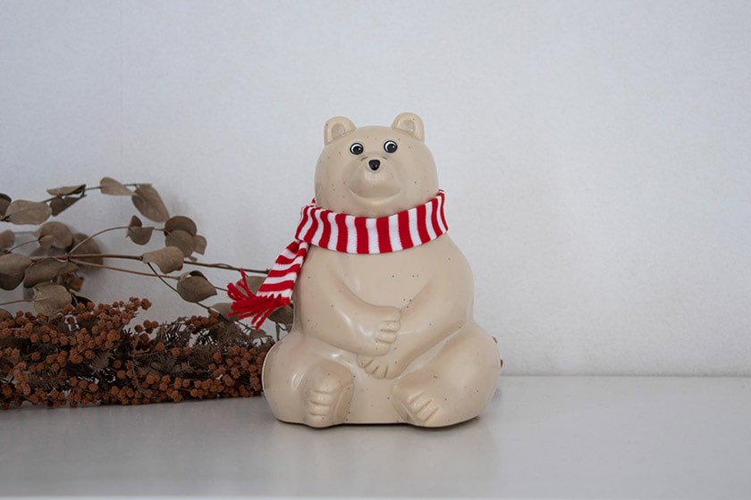 Polar Bear Money Box シロクマ貯金箱 - ディベルティーレ（Divertire