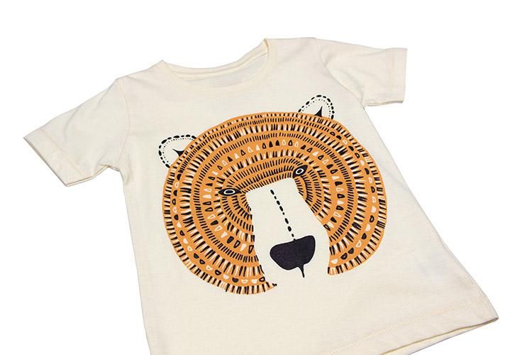Honey Tee クマ 90cm (ベビー・子供用Tシャツ) - ディベル