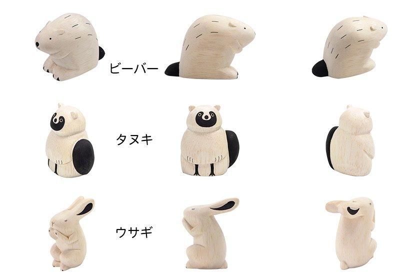 ぽれぽれ動物 ビーバー/タヌキ/ウサギ/ハリネズミ/アリクイ ぽれぽれ動物 ビーバー/タヌキ/ウサギ/ハリネズミ/アリクイ