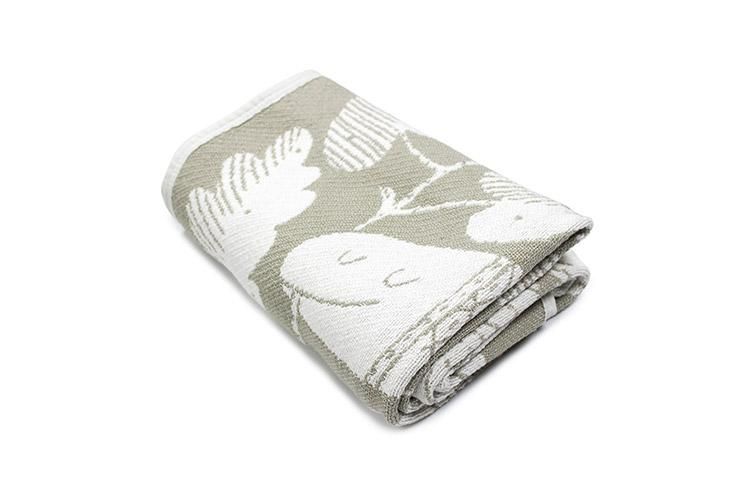 未使用　LAPUAN KANKURIT×鹿児島睦　ひざ掛け　コットンケット 鹿児島睦 × ラプアンカンクリ コットンブランケット - メルカリ