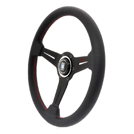 NARDI/ナルディ SPORTS タイプラリー レザーブラックスポーク 34φ ...