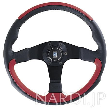 日本最大の ジムニー NARDI ナルディ ブラックレザー 36 ステアリング 