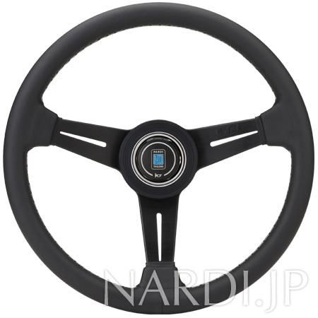 CLASSIC ブラックレザー/ブラックスポーク（38φ）N150 - NARDI / ナルディ NARDI.JP／ナルディ -  ステアリング・シフトノブ販売 - NARDI.JP