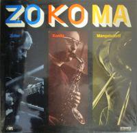 LPレコード A. ゾラ / L. コニッツ / A. マンゲルスドルフ ZO KO MA -STRAIGHT RECORDS