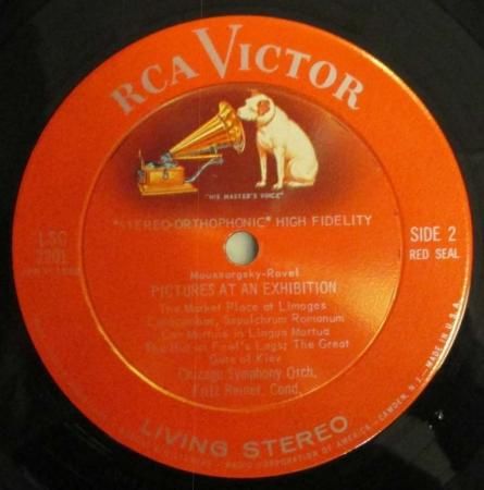 米LP フリッツ・ライナー, シカゴ交響 ムソルグスキー 展覧会の絵 LSC2201 RCA VICTOR /00260 LPレコード フリッツ・ライナー ～ シカゴ交響楽団