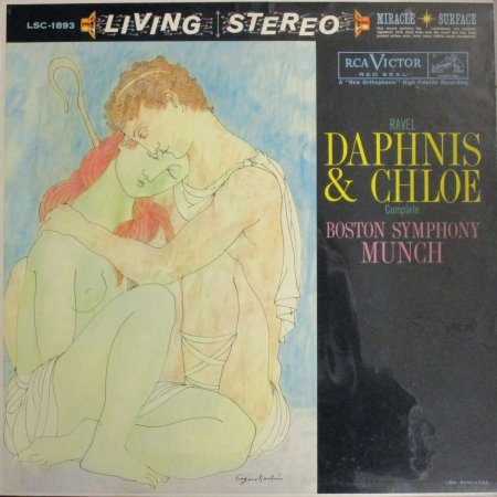 LPレコード シャルル・ミュンシュ ～ ボストン SO. ラヴェル バレエ音楽 「ダフニスとクロエ」 - STRAIGHT RECORDS