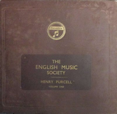 インターナショナル SQt. / W. プリムローズ　他　　　THE ENGLISH MUSIC SOCIETY　H. パーセル　VOL. 1　（12