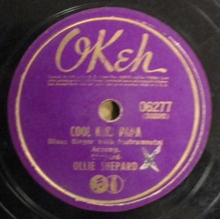 SPレコード オリー・シェパード クール カインド パパ / スロウ ディス