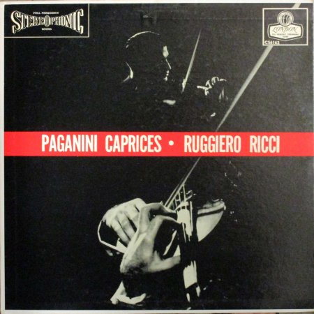 LPレコード ルッジェーロ・リッチ　　　パガニーニ　24の奇想曲 - STRAIGHT RECORDS