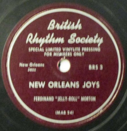 Spレコード ジェリー ロール モートン ニューオーリンズ ジョイズ パーフェクト ラグ Straight Records