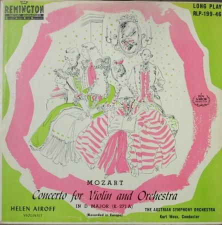 LPレコード ヘレン・アイロフ / クルト・ヴェス ～ オーストリア SO