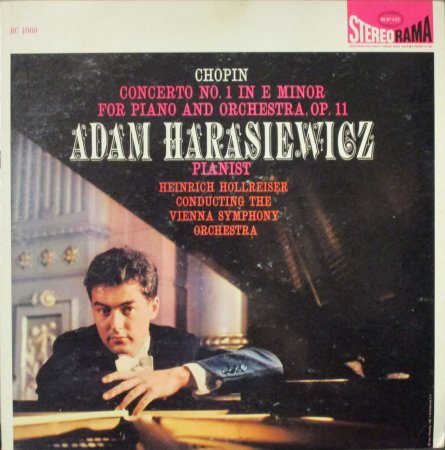 LPレコード アダム・ハラシェヴィチ / H. ホルライザー ～ ウィーン SO. ショパン ピアノ協奏曲 第１番 ホ短調 - STRAIGHT  RECORDS