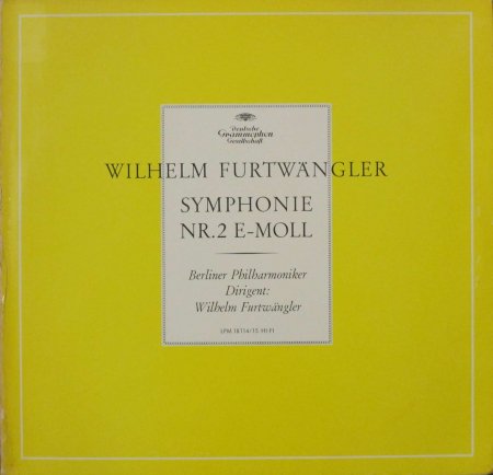 LPレコード ウィルヘルム・フルトヴェングラー ～ ベルリン・フィル　　自作　交響曲 第２番　ホ短調　（2枚組） - STRAIGHT RECORDS