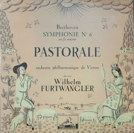 LPレコード ウィルヘルム・フルトヴェングラー ～ ウィーン・フィル　　　ベートーヴェン　交響曲 第６番　ヘ長調 「田園」 - STRAIGHT  RECORDS
