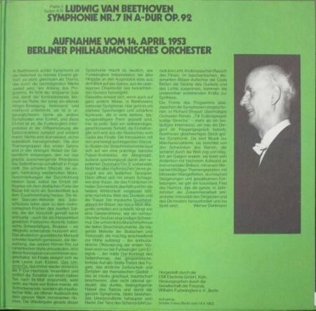 LP レコード 「ベルリン・フィルハーモニーの100年」フルト