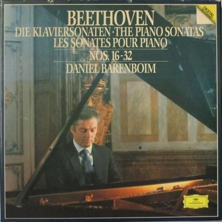 【美品】バレンボイム　ベートーヴェン　ピアノソナタ第16~32番　レコード6枚 LPレコード ダニエル・バレンボイム ベートーヴェン ピアノ・ソナタ 第
