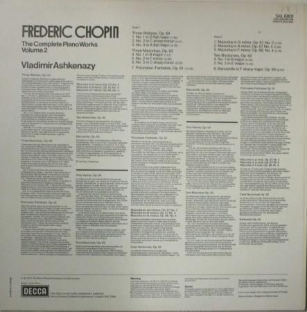 ショパン全集 レコード 即決LP 中村紘子ショパン名曲集 CHOPIN FAVORITES HIROKO