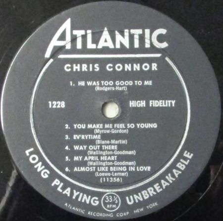 CHRIS CONNOR / CHRIS CONNOR (+2) - タイム | TIMERECORDS 中古