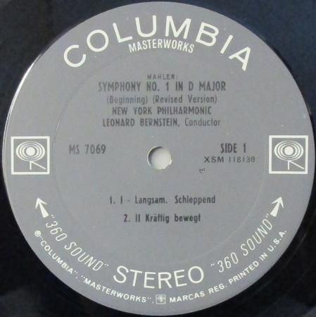 LPレコード レナード・バーンスタイン ～ ニューヨーク・フィル