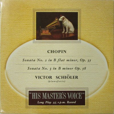 ヴィクトー・ショアラー　　ショパン　ピアノ・ソナタ 第２番　変ロ短調　/　第３番　ロ短調