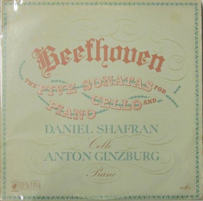 ダニール・シャフラン 〜 アントン・ギンブルク　　ベートーヴェン　５つのチェロ・ソナタ　（2枚組）