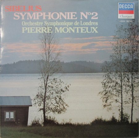LPレコード ピエール・モントゥー ～ ロンドン SO. シベリウス 交響曲 