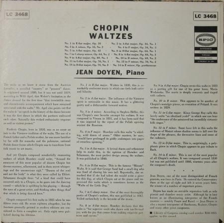 LPレコード ジャン・ドワイヤン ショパン 14のワルツ - STRAIGHT RECORDS