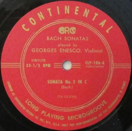 貴重 SP（三枚組）メニューイン エネスコ指揮 バッハ ヴァイオリン協奏曲 貴重 SP（三枚組）メニューイン エネスコ指揮 バッハ ヴァイオリン協奏曲