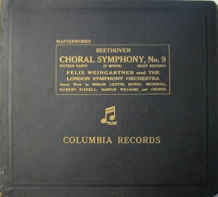 SPレコード フェリックス・ワインガルトナー ～ ロンドン交響楽