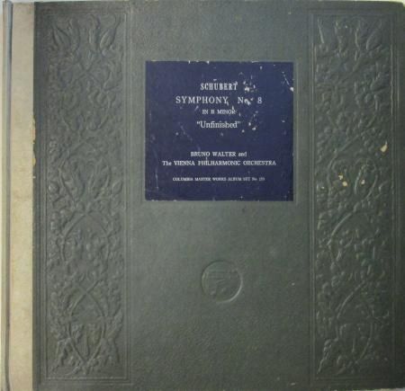 SPレコード ブルーノ・ワルター ～ ウィーン・フィル シューベルト