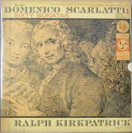 LPレコード ラルフ・カークパトリック スカルラッティ 60の